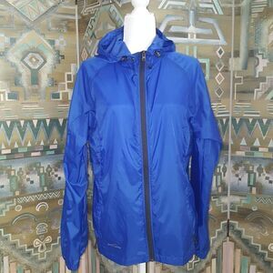 Eddie Bauer windbreaker jacket with hood